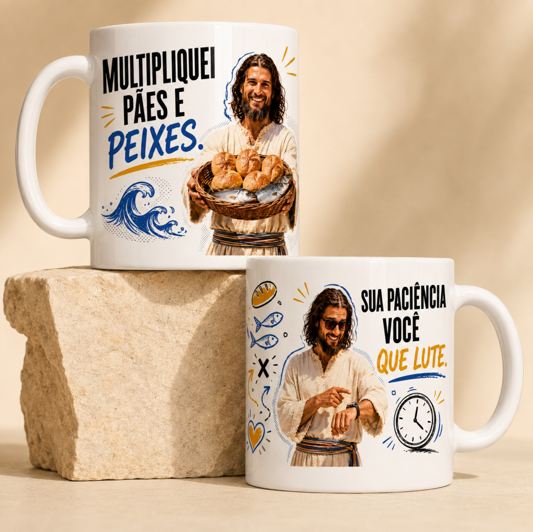 6 Artes para Caneca Jesus Arquivo em Jpg 3