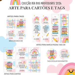 24 Artes para Caneca e Cartões e Tags Dia dos Professores Arquivo em Png