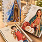 Arquivos para Capas A5 para Agendas e Cadernos Santinhos Arquivo em Jpg - Thumbnail 1