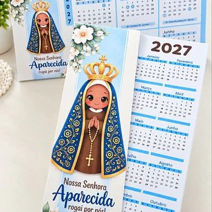 20 Artes para Caneca e Calendário 2027 Santinhos Arquivo em Jpg