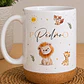 6 Artes para Caneca Animais Aquarelado Arquivo em Jpg - Miniatura 1