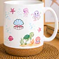 6 Artes para Caneca Animais Aquarelado Arquivo em Jpg - Miniatura 12