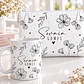 Artes para Caneca Alfabeto Coleção Flores do Amanha em Canva - Thumbnail 2