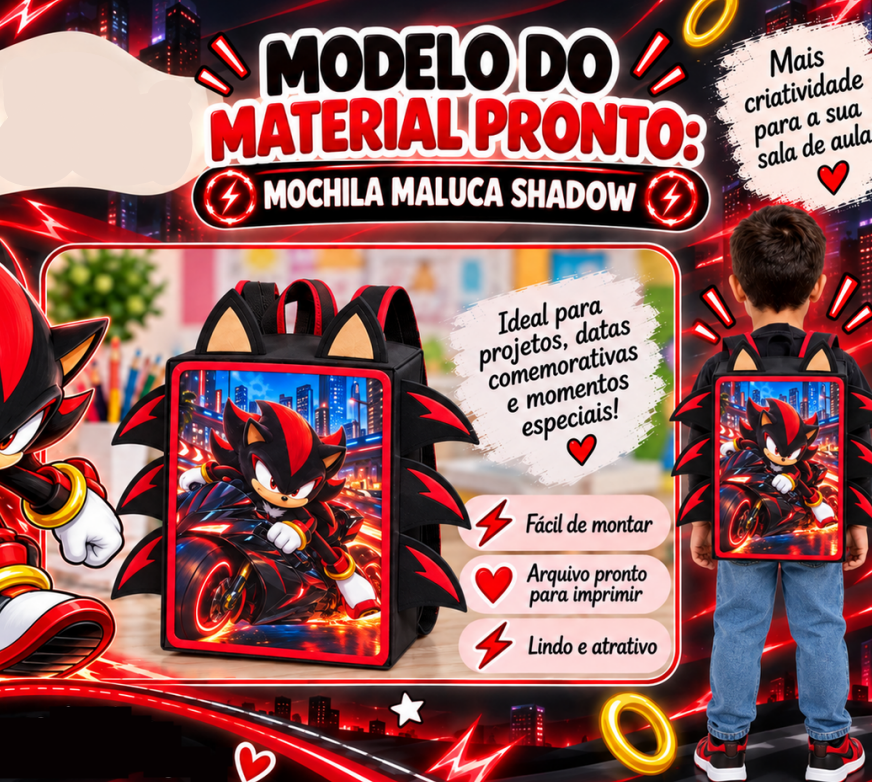 170 Arquivos para Escola Cabelo e Mochila Maluca, Meia Maluca - Com atualizações Futuras Arquivos em Pdf  12