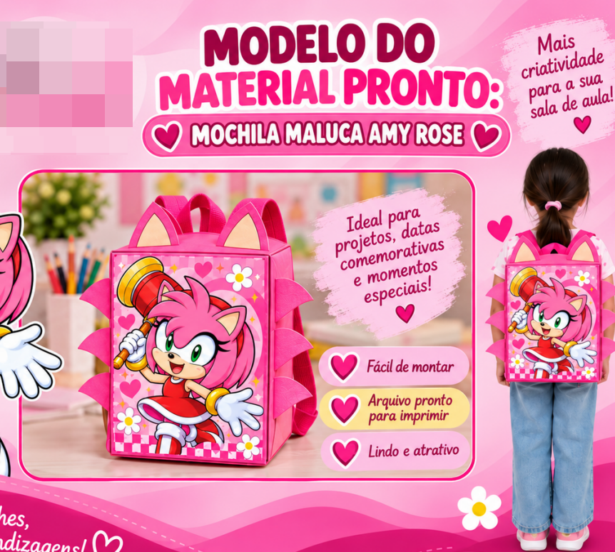 170 Arquivos para Escola Cabelo e Mochila Maluca, Meia Maluca - Com atualizações Futuras Arquivos em Pdf  13