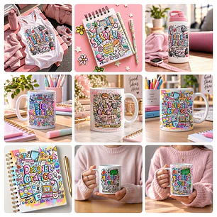 19 Artes para Caneca Profissões Arquivo em Png 