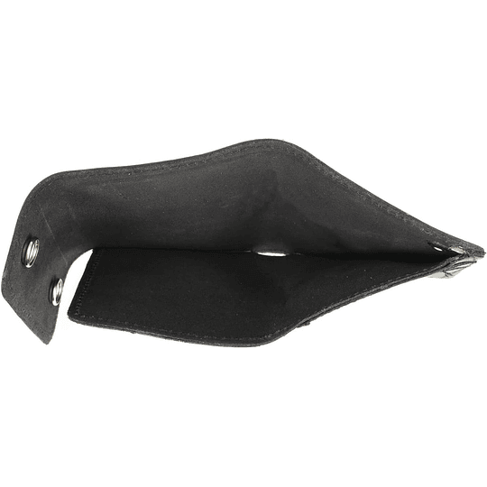 Billetera negra con cadena Milwaukee Leather - Image 3