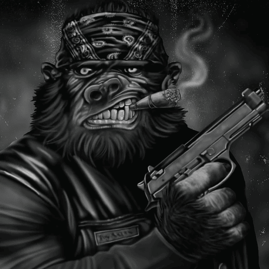 LETHAL THREAT Banner Pistol Gorilla - Image 2