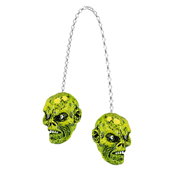 Lethal Threat 3D Rear View Zombie Mirror Dangler
