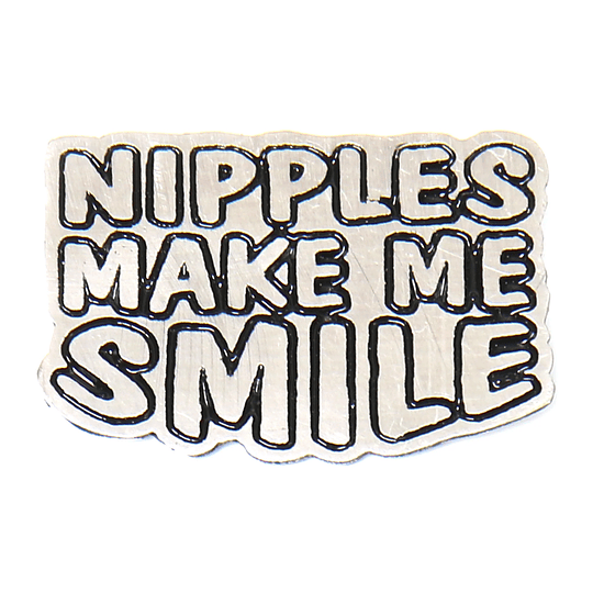 HOT LEATHERS Pin Nipples Make Me Smile