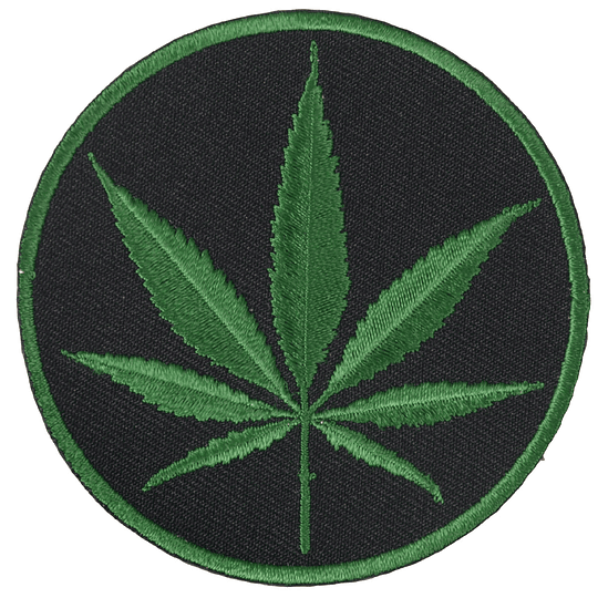 HOT LEATHERS Parche Patch Cannabis 3x3