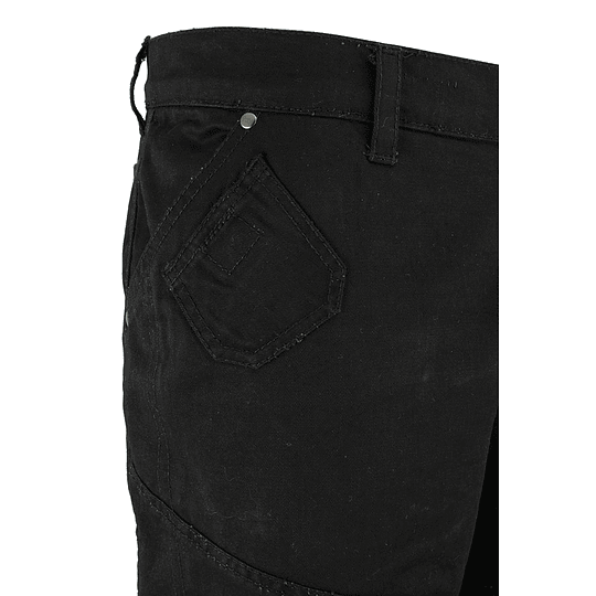Milwaukee Leather Pantalón Negro Con Protecciones - Image 3