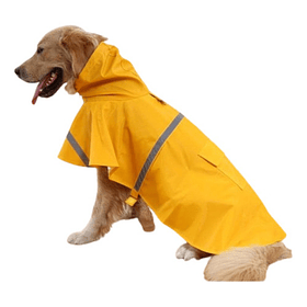 Capa Chaqueta Impermeable Para Mascotas-lluvia Talla L