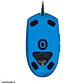 Mouse Gamer Logitech G203 Lightsync Azul - Miniatura 5