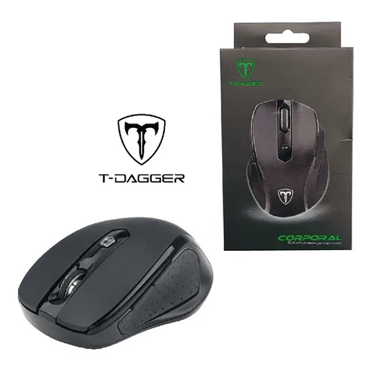 Mouse gamer T-DAGGER 2400DPI Corporal inalámbrico 2.4g