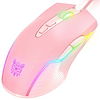 Mouse Gamer ONIKUMA CW905 Usb RGB Pink