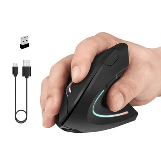 Mouse Ergonómico Vertical Bluetooth Reptilex Rx0053