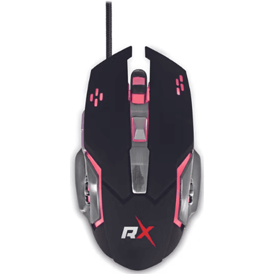 Mouse gamer reptilex 5 botones 4 colores led, 1200/1600/2400/3200 DPI