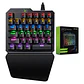 Teclado gamer RGB de 1 mano, 35 teclas - Miniatura 1