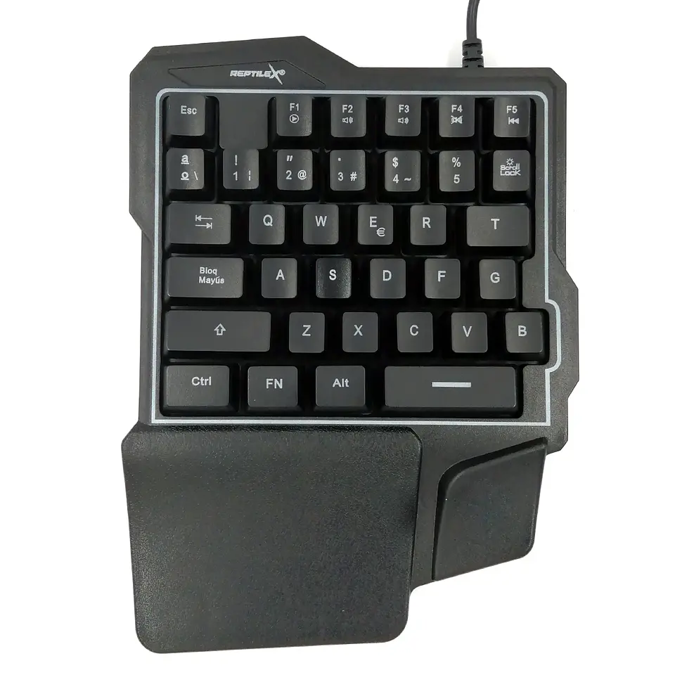 Teclado gamer RGB de 1 mano, 35 teclas 2