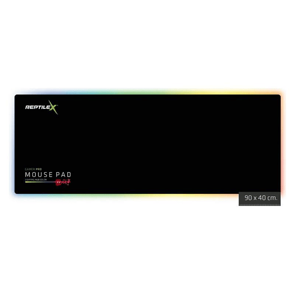 Mousepad gamer reptilex RGB 90x40x4mm 1