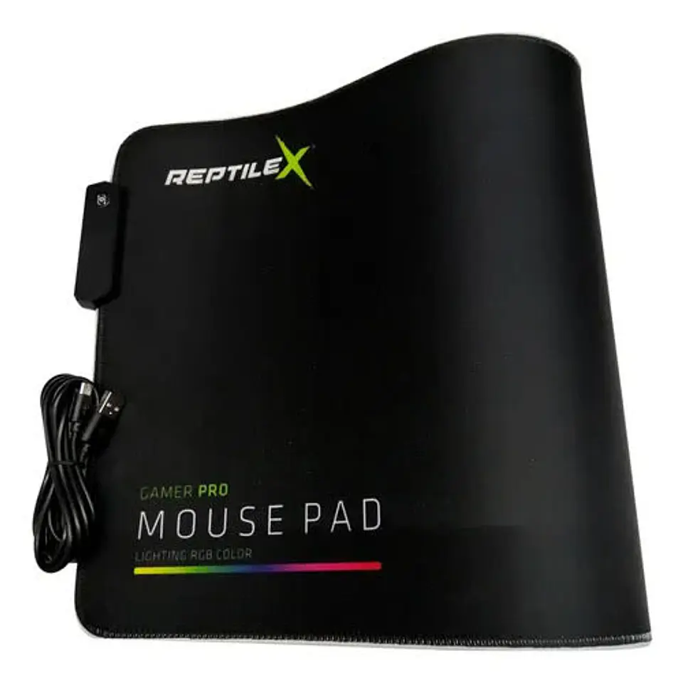Mousepad gamer reptilex RGB 90x40x4mm 3