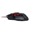 Mouse gamer 7 botones reptilex 1200/1600/2400/3200 DPI