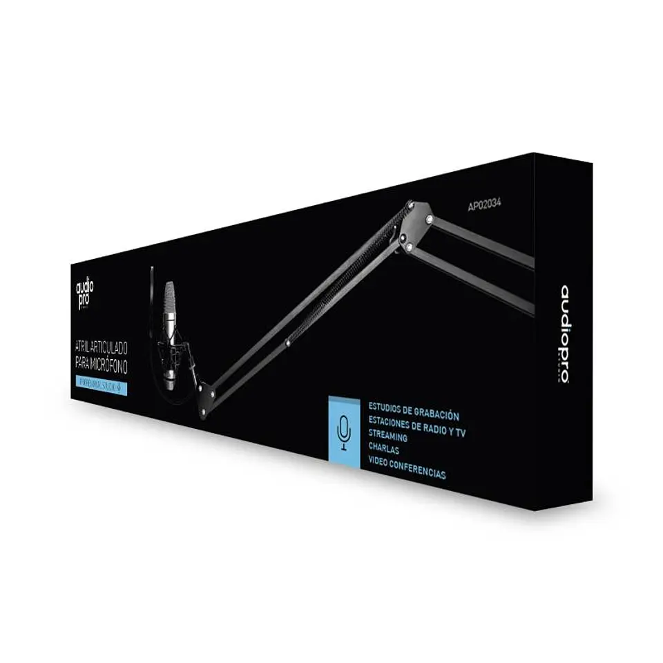 Atril para microfono de grabacion ajustable AUDIOPRO 5