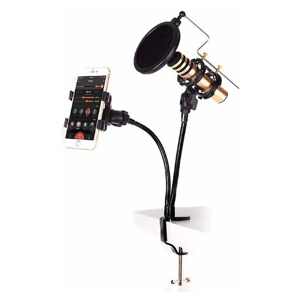 Soporte para Smartphone y micrófono 1