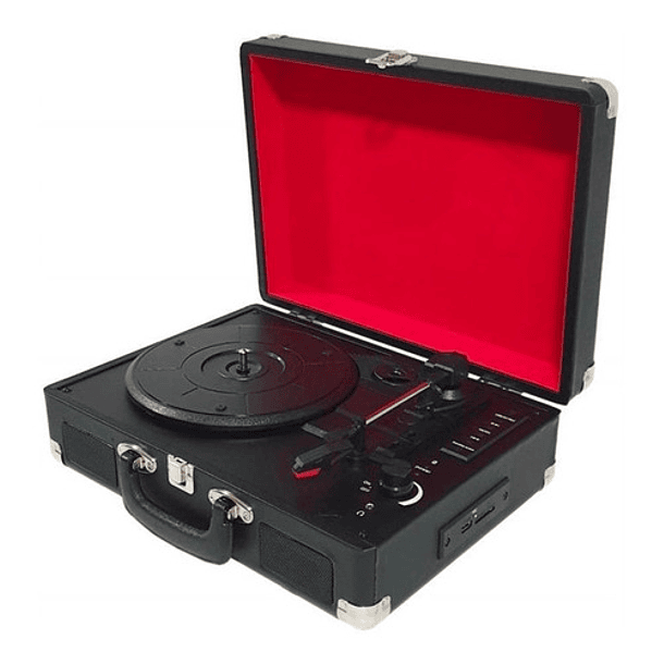 Parlante tocadiscos de vinilo bluetooth/USB Audiopro 1