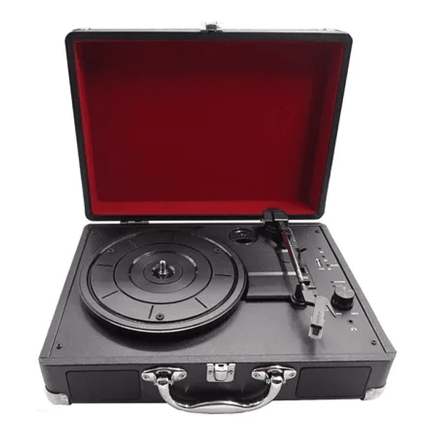 Parlante tocadiscos de vinilo bluetooth/USB Audiopro 4