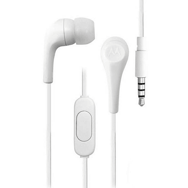 Audifono Motorola SH006 manos libres blanco 1