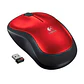 Logitech Mouse M185 Wireless Red - Miniatura 1