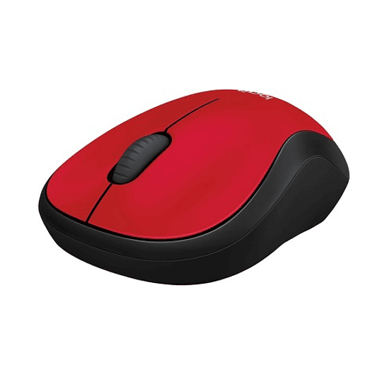 Logitech Mouse M185 Wireless Red