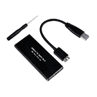 Cofre para disco SSD M.2 NGFF USB 2
