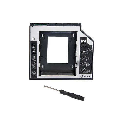 Estructura para disco duro HDD CADDY SATA 12.7mm