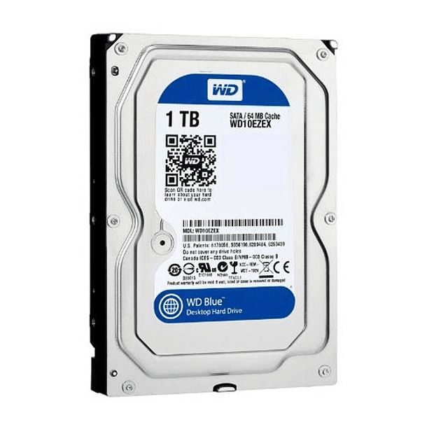 1TB Disco HDD WD azul  3.5 SATA 1
