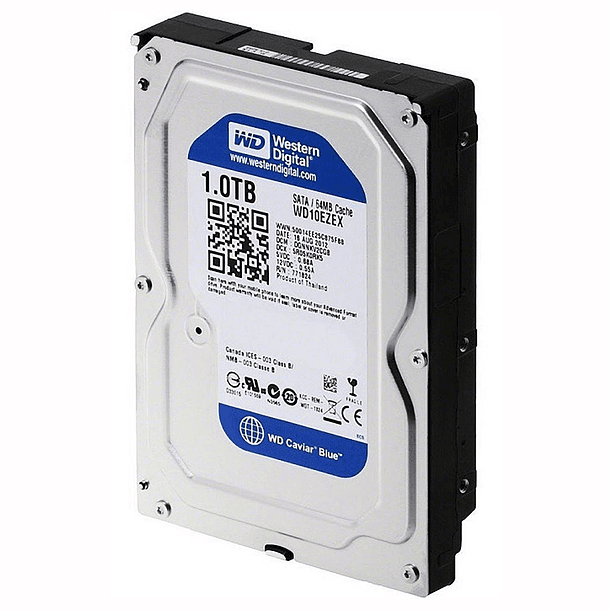 1TB Disco HDD WD azul  3.5 SATA 2