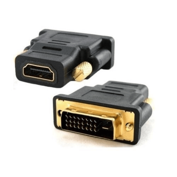 Adaptador de imagen HDMI a DVI-D pines 24+1 1