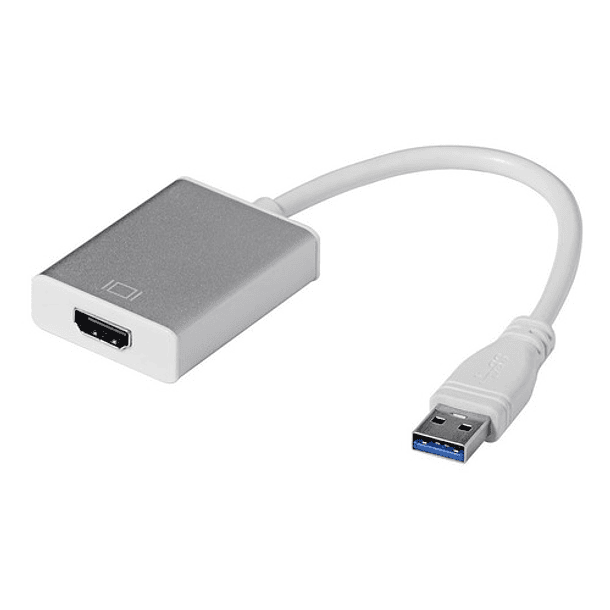 Adaptador USB a HDMI, 1080P HD Audio Video Cable Convertidor USB