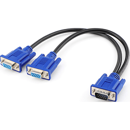 Cable SPLITTER VGA divisor doble
