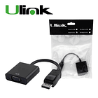 Adaptador de video DISPLAY PORT macho a VGA hembra 3