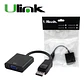 Adaptador de video DISPLAY PORT macho a VGA hembra - Miniatura 3