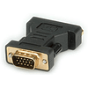 Adaptador de video DVI-I macho a VGA hembra 24+5