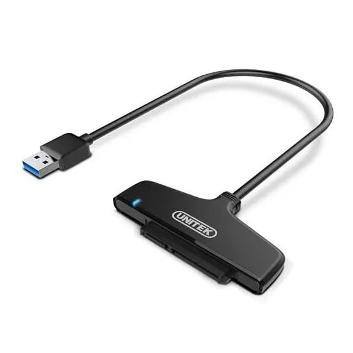  Unitek Adaptador de disco duro USB C, cable convertidor de disco  duro USB tipo C 3.1 a SATA III para disco duro SATA HDD/SSD de 2.5  pulgadas, conector de unidades de