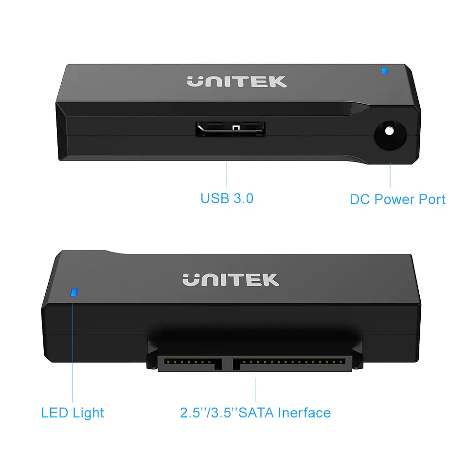 Adaptador USB 3.0 a SATA 3.5″ y 2.5″ 6G 2