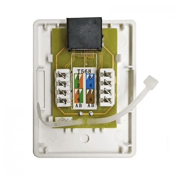 Roseta simple conexión RJ45 cat6 ULINK 3