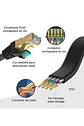 2M Cable de red CAT7 SSTP Flat cable - Miniatura 3