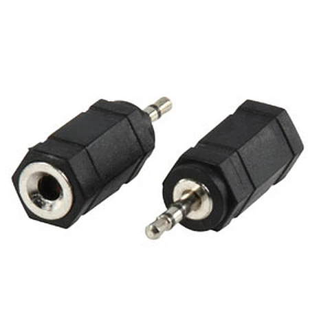 Adaptador de audio Jack mono 3.5 Hembra a 2.5 Macho