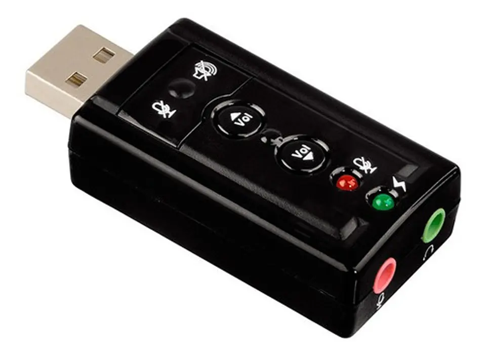 Tarjeta de sonido USB 3D 7.1 UTEK 1